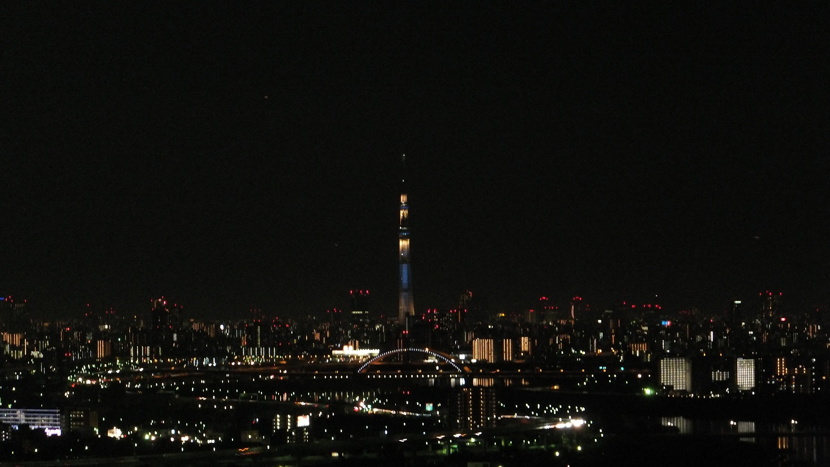 ワイド写真 東京スカイツリー夜景 Skytree Night View 写真の旅 世界 日本 無料壁紙 Free Photo Wallpaper Japan World