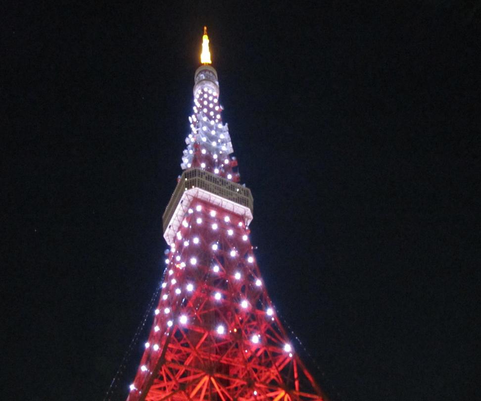 夜景 東京タワー Night View Tokyo Tower 写真の旅 世界 日本 無料壁紙 Free Photo Wallpaper Japan World